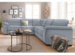 sit&more Ecksofa »Montego L-Form«, wahlweise mit Bettfunktion und Schubkasten