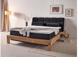 Home affaire Boxspringbett »Villads«, Liegefläche: 180/200 cm, Inside-Boxspring-Unterbau, recycelte Stoffe