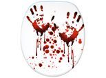 Sanilo WC-Sitz »Blood Hands«, mit Absenkautomatik