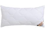my home Microfaserkissen »Rike Kopfkissen 40x80 cm, 80x80 cm«, Füllung: Polyester, Bezug: Polyester, (1 St.), Kissen mit...