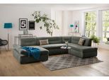 INOSIGN Wohnlandschaft »Avesa U-Form«, Wahlweise mit Armteilverstellung und Bettfunktion, B/T/H: 355/216/80cm