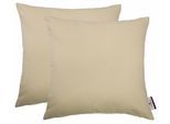 TOM TAILOR HOME Dekokissen »Dove«, unifarben, Kissenhüllen ohne Füllung, 2er Pack