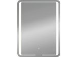 LED-Lichtspiegel JOKEY "Roomlight I", silber (silberfarben), B:60cm H:80cm T:2,9cm, Spiegel, 60x80