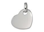 Herzanhänger JOBO "Anhänger Herz", silber (silber 925), Schmuckanhänger, Damen, Silber 925 (Sterlingsilber), 925 Silber