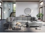 Wohnlandschaft SIT & MORE "Latigo U-Form", grau, B:346cm T:201cm, Sofas, Wohnlandschaft, mit Mega-Recamiere, wahlweise mit Bettfunktion und Bettkasten