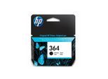 Hp 364 original cartouche dencre noir capacite standard 6ml 250 pages pack de 1 avec dencre Vivera (CB316EEABB) - Hewlett Packard