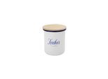 Dose "Zucker" Serie HUSUM emailliert, 1,6 Liter