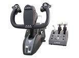 Thrustmaster TCA Yoke Pack Boeing Edition Set - Steuerhorn & Gasregler - grau Si...