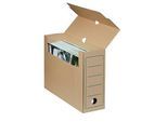 10 Cartonia Archivboxen braun 10,0 x 34,0 x 25,2 cm