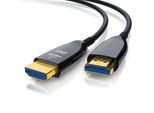 Primewire - HDMI Kabel 2.1 Glasfaser, 8K 120Hz, 4k 240Hz, optisches Kabel, HDR10+ 3D eARC CEC, HDCP 2.3 HDMI Kabel Ultra High Speed, Glasfaserkabel - 30m