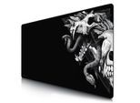 Titanwolf Gaming Mauspad, XXXL Speed Mousepad 1200 x 600 mm, Geschwindigkeit & Präzision, Wolf Skull