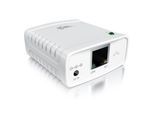 CSL LAN Printserver Druckerserver - Fast Ethernet - USB2.0 High Speed - LRP Print Server für Windows - Netzwerk USB zu RJ45 - DHCP fähig, TCP/IP