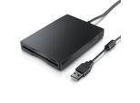 CSL Diskettenlaufwerk Externes USB Diskettenlaufwerk FDD 1,44MB (3,5) geeignet für PC