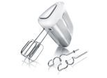 Arendo Elektrischer Handmixer Handrührer - inkl. 2 Quirle und 2 Knethaken aus Edelstahl - Handrührgerät - Hakenentriegelung - Turbotaste