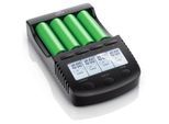 Aplic Batterie-Ladegerät 1000 mA, für Akku, mit USB-Ladeport für Li-ion / 18650 / Ni-MH / Ni-CD Akkus