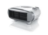 Brandson Heizlüfter 2000W, einstellbares Thermostat, Überhitzungsschutz, Automatische Abschaltung, 3 Leistungsstufen, Weiß/Silber