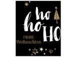 ratioform Geschenketiketten, Ho Ho Ho - Frohe Weihnachten, VE 500 Stk, LxB 35 x 35 mm, ab 2 VE