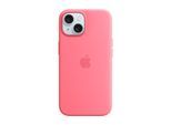 Apple Smartphone Silikon Case mit MagSafe, iPhone 15, Pink