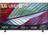 LG LCD-LED Fernseher, 189 cm/75 Zoll, 4K Ultra HD, Smart-TV, UHD,α5 Gen6 4K AI-Prozessor,HDR10,AI Sound,AI Brightness Control