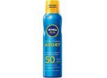 NIVEA - NIVEA SUN Sun UV Dry Protect Sport Spray LSF 50 Sonnenschutz 200 ml