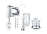 Braun Handmixer »MultiMix 5 HM5137WH Weiss, Grau«, 750 W