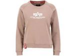 Alpha Industries Sweater »ALPHA INDUSTRIES Women - Sweatshirts New Basic Sweater Wmn« Alpha Industries mauve XS