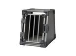 Trixie Transport Box Aluminium Graphite for dogs Size: S 48x56x61cm