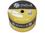 HP DVD+R 4.7GB, 120Min, 16x, Bulk-Pack, 50 CDs