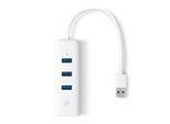 TP-Link Notebook-Adapter »UE330 USB 3.0 Gigabit Ethernet Adapter mit USB Hub«
