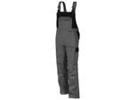 QUALITEX HIGH QUALITY WORKWEAR Latzhose image mittelgrau/schwarz Herren: 94