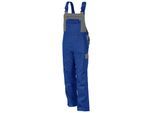 QUALITEX HIGH QUALITY WORKWEAR Latzhose image kornblau/hellgrau Damen: 36 Herren: 42