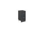 Vicco Schubladenunterschrank R-Line Schwarz Beton Anthrazit 40 cm ohne Arbeitsplatte
