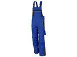 QUALITEX HIGH QUALITY WORKWEAR Latzhose PRO kornblau/schwarz Damen: 60 Herren: 66
