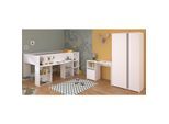 Parisot Kinderzimmer Set 3tlg "Pirouette 13" Weiß
