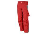 QUALITEX HIGH QUALITY WORKWEAR Bundhose PRO rot/grau Damen: 38 Herren: 44