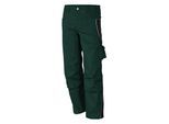 QUALITEX HIGH QUALITY WORKWEAR Bundhose PRO grün/schwarz Damen: 44 Herren: 50