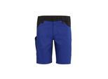 QUALITEX HIGH QUALITY WORKWEAR Shorts X-Serie kornblau/schwarz Damen: 52 Herren: 58