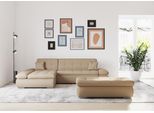 DOMO collection Ecksofa »Moric B/T/H 300/172/80 cm, auch in Cord, L-Form«, XXL-Format, wahlweise auch mit Bettfunktion und Armverstellung