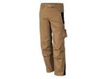 QUALITEX HIGH QUALITY WORKWEAR Bundhose PRO khaki/schwarz Damen: 42 Herren: 48