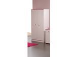 Parisot Kleiderschrank 2-türig "Smoozy 11" Weiß