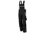 QUALITEX HIGH QUALITY WORKWEAR Latzhose PRO schwarz/grau Herren: 98