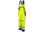 QUALITEX HIGH QUALITY WORKWEAR Latzhose PRO WS warngelb/marine Herren: 24