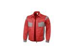 QUALITEX HIGH QUALITY WORKWEAR Bundjacke PRO rot/grau Damen: 54 Herren: XXL