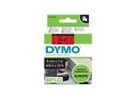 DYMO Original D1-Etikettenband | schwarz auf rot | 9 mm x 7 m | selbstklebendes Schriftband | für LabelManager-Beschriftungsgerät