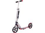 Scooter HUDORA "Big Wheel 205", schwarz (schwarz, rot), RollerL:88cm, L:88cm