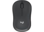 Logitech M220 SILENT Kabellose Maus, Für Links- & Rechtshänder Maus (RF Wireless), schwarz