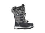 Stiefel MOLS "Rabon", Mädchen, Gr. 32, grau, Kunstfaser, Lederimitat, Synthetik, Schuhe Snowboots Winterstiefel, mit wasserdichtem Obermaterial