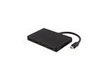 Deltaco miniDisplayPort - 4xDisplayPort MST hub 3