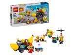 LEGO Konstruktionsspielzeug Minions und das Bananen Auto