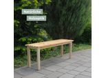holz4home® Gartenbank aus Tannenholz Schwarz